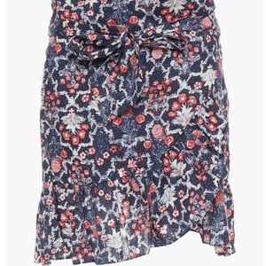 100% linen wrap skirt